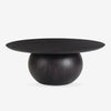 Birdsville Acacia Wood Round Coffee Table