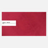 Bizana Tulip Fabric Ottoman in Red Colour