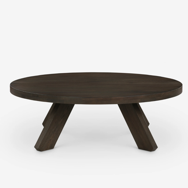 Blackall Round Oak Wood Coffee Table