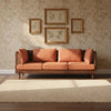 Borneo Rattan Solid Wood 3 Seater Sofa