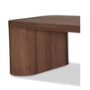 Boston Modern Clean Solid Wood Coffee Table