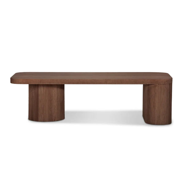 Boston Modern Clean Solid Wood Coffee Table