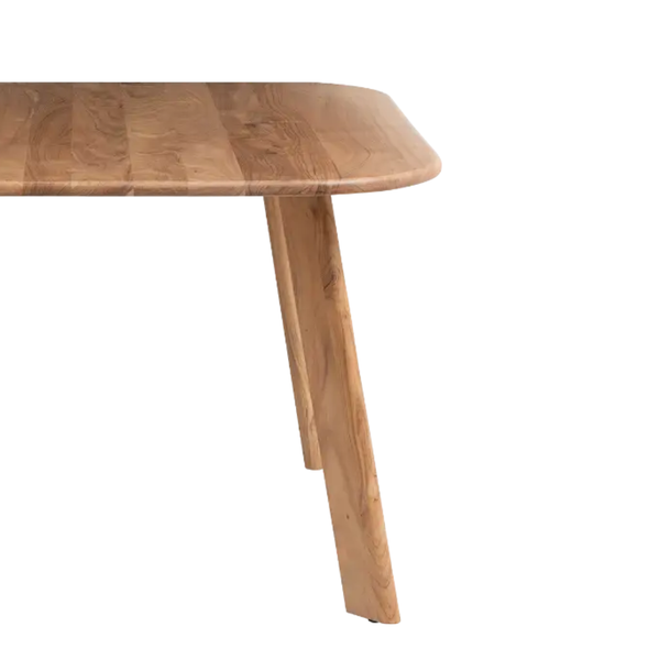 Bradford Acacia Wood Square Dining Table