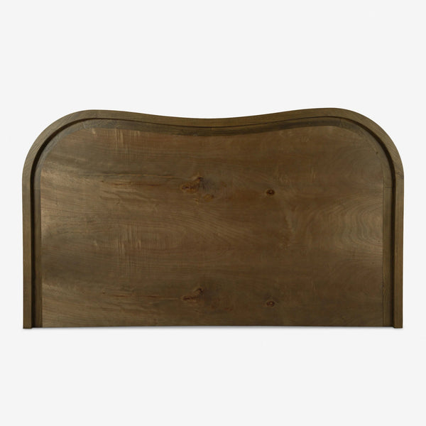 Brisbane Oak Wood Platform Bed-All Sizes