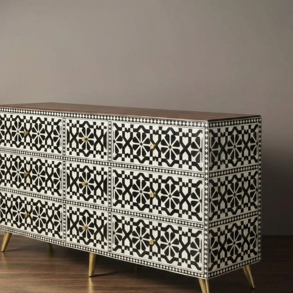 Bristol Acrylic Inlay Sideboard