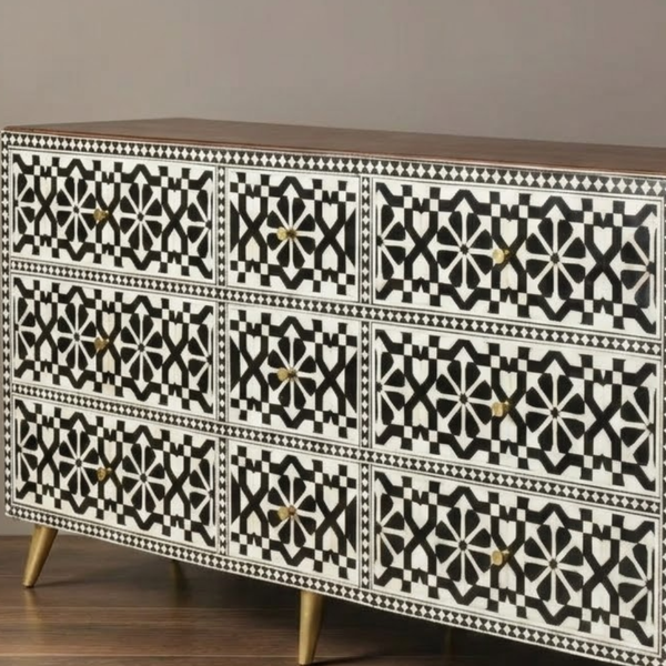 Bristol Acrylic Inlay Sideboard