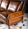 Bruges 3 Seater Leather Sofa