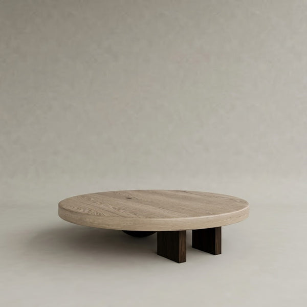 Bruna Round Dual Tone Coffee Table