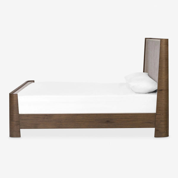 Bunbury Solid Oak Wood Platform Bed-All Sizes