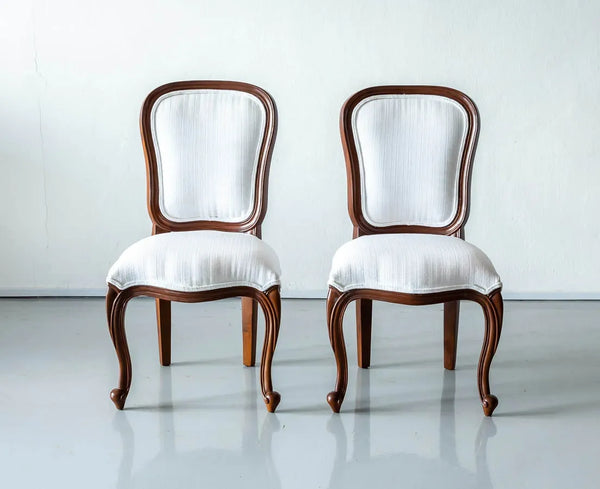 Luxury French Solid Teak Wood Dining Table Set - 4 Seater, 6 Seater, 8 Seater - All Sizes