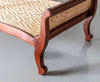 Traditional Luxurious Teakwood Easy Chair with Cane