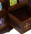 Classic Sheesham Wood Crockery Unit in Provincial Teak Finish