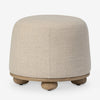 Cabimas Oak Wood Ottoman