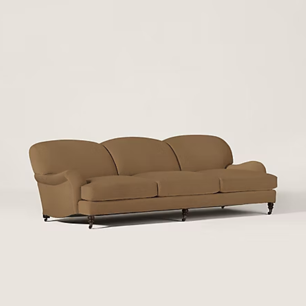 Cagliari Curved Velvet Sofa