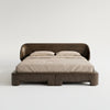 Cagliari Solid Wood Modern Bed-All Sizes