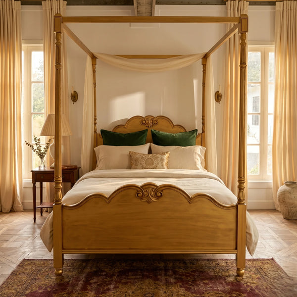 Caledon Solid Wood Poster Bed -All Sizes