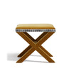 Calla Designer Velvet Ottoman