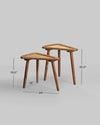 Campbeltown Solid Wood Natural Finish Wooden End Table