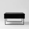 Cancun Rattan Sheesham Wood Coffee Table