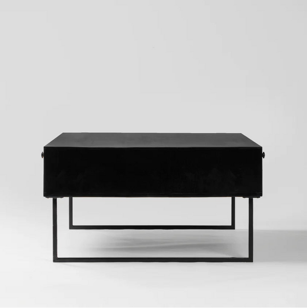 Cancun Rattan Sheesham Wood Coffee Table