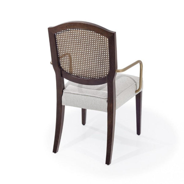 Canungra Rattan Solid Wood Arm Chair