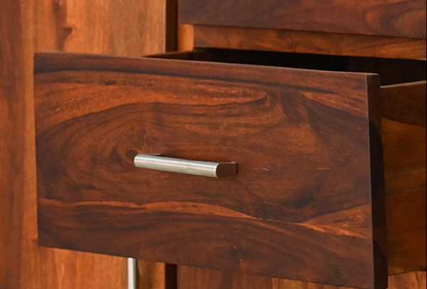 Classic Sheesham Wood Honey Finish Sideboard