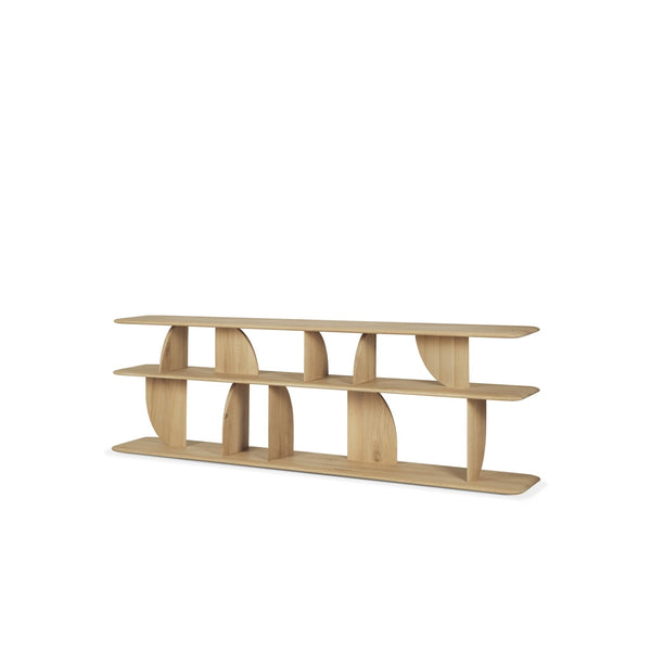 Caracas Oak Wood Console Table