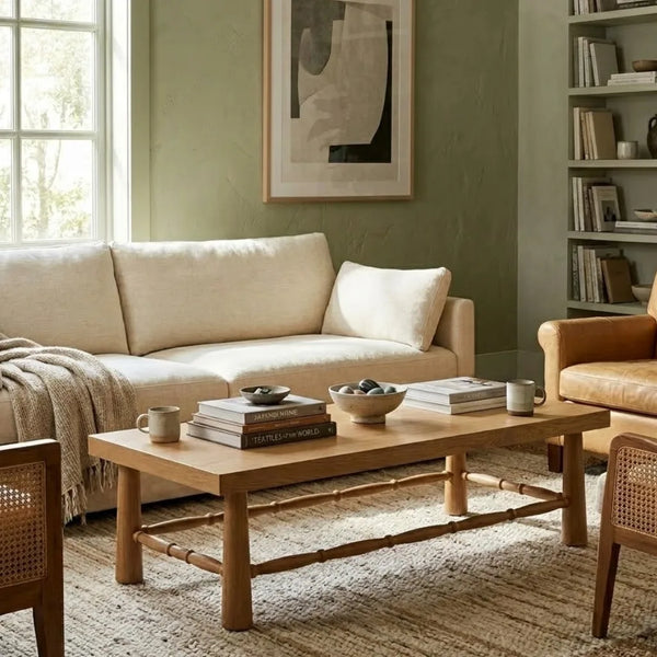 Caranavi Oak Wood Coffee Table