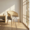 Carindale Rattan Solid Wood Arm Chair