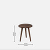 Carinish Sheesham Wood Side Table Set of 3