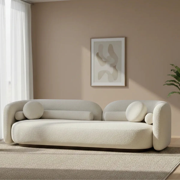 Casablanca Luxury 3- Seater Boucle Sofa