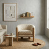Casar Fabric Upholstered Accent Chair