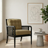 Iritz Colonial Rattan Arm chair