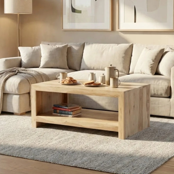 Chandler Sheesham Wood Coffee Table
