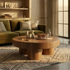 Charleville solid Wood Round Coffee Table