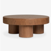 Charleville solid Wood Round Coffee Table