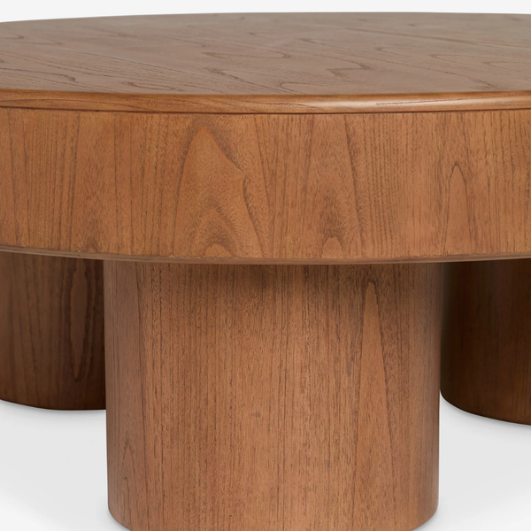 Charleville solid Wood Round Coffee Table