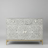 Charlotte Acrylic Inlay Floral Sideboard