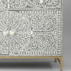 Charlotte Acrylic Inlay Floral Sideboard