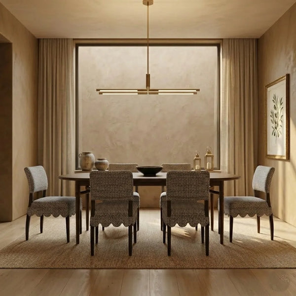 Chongqing Solid Wood Dining Table Set - All Sizes