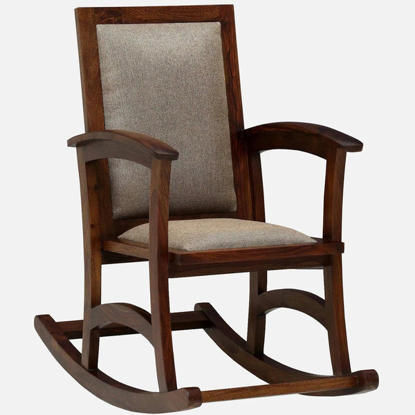 Citrusdal Sheesham Wood Rocking Chair in Provincial Teak Finish
