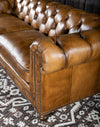 Classic Comfort - Chesterfield Leather Sofa