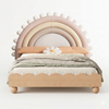 Cloud Cuddle Kids Soft Padded Rainbow Bed