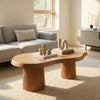 Clove Oak Coffee Table (Walnut Color)