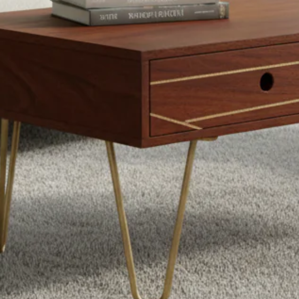Picasso Dark Mango Wood Coffee Table