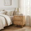 Coimbra Rattan Bed Side Table With Drawer