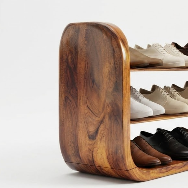 Concepcion Solid Wood Shoe Rack