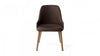 Modern Solid Wood With Velvet Dining Chair