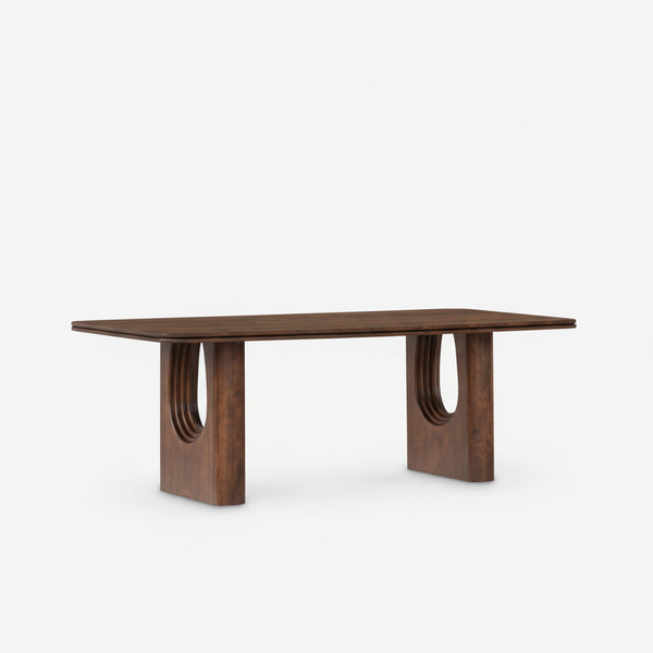 Copenhagen Solid Wood Rectangular Dining Table Set - All Sizes