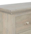 Modern Solid Wood Chest of Drawers in Light Brown Colour